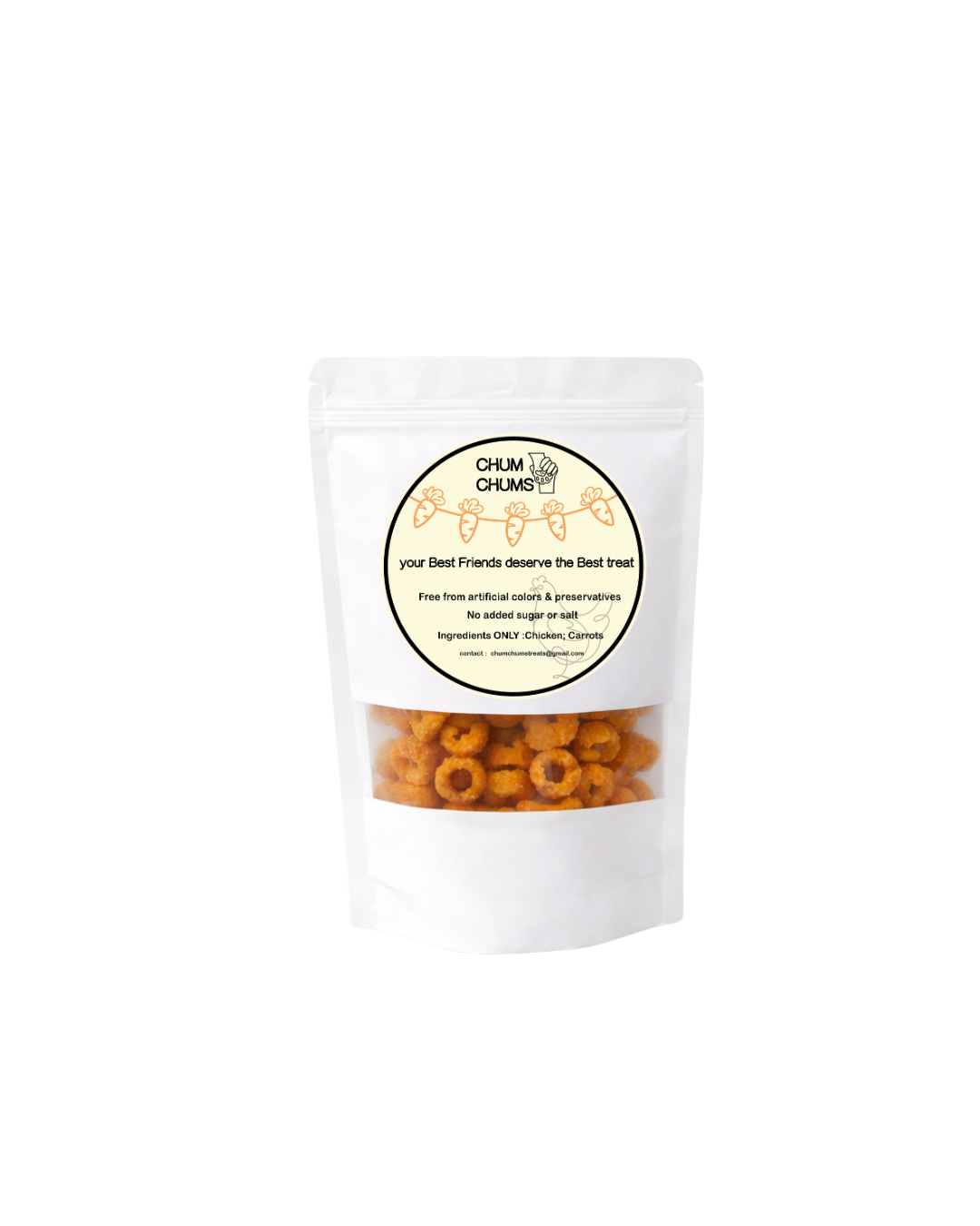 ChumChums Chicken & Carrot Dog Treats